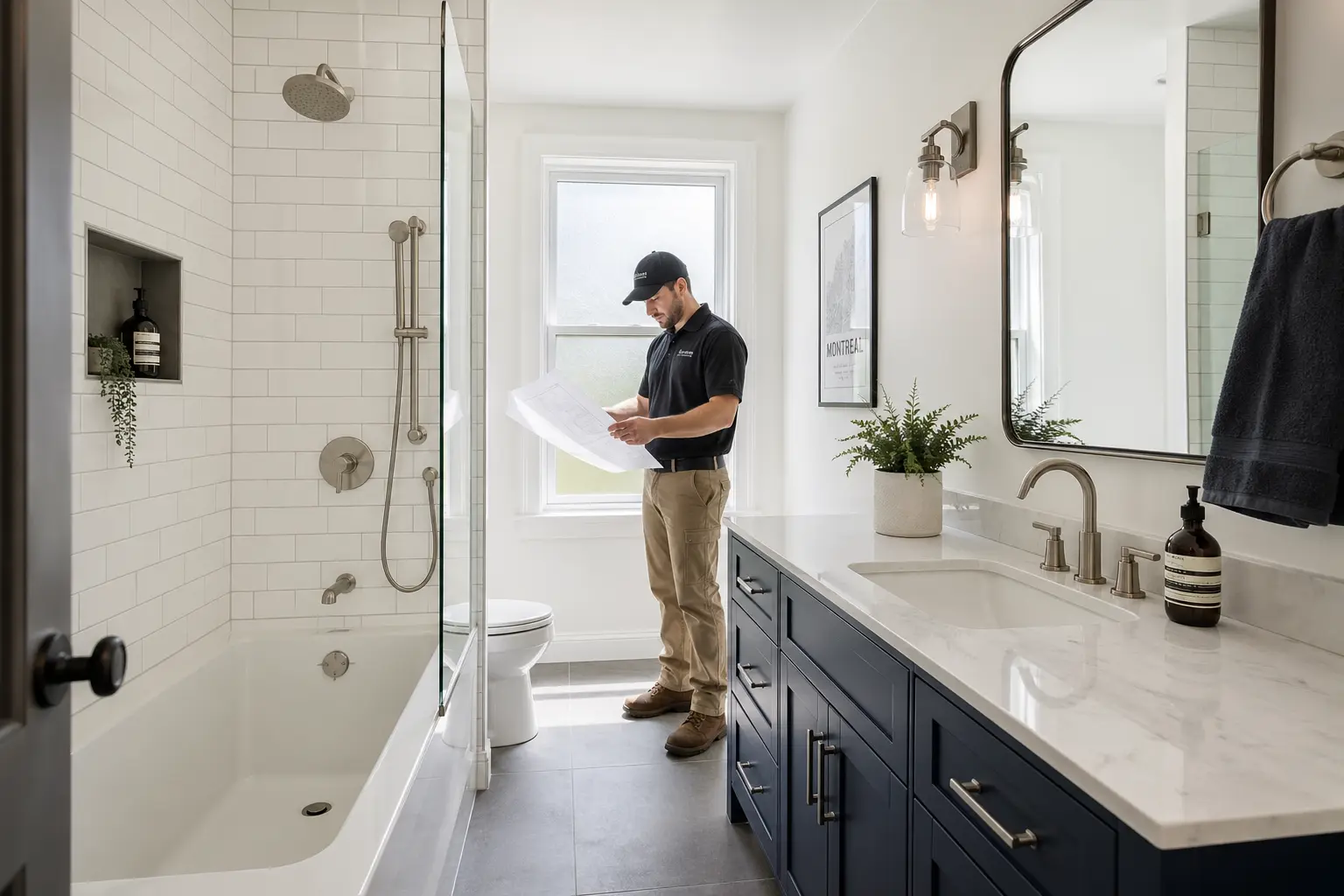 Bathroom Remodeling Contractors in Montreal | EST Services
