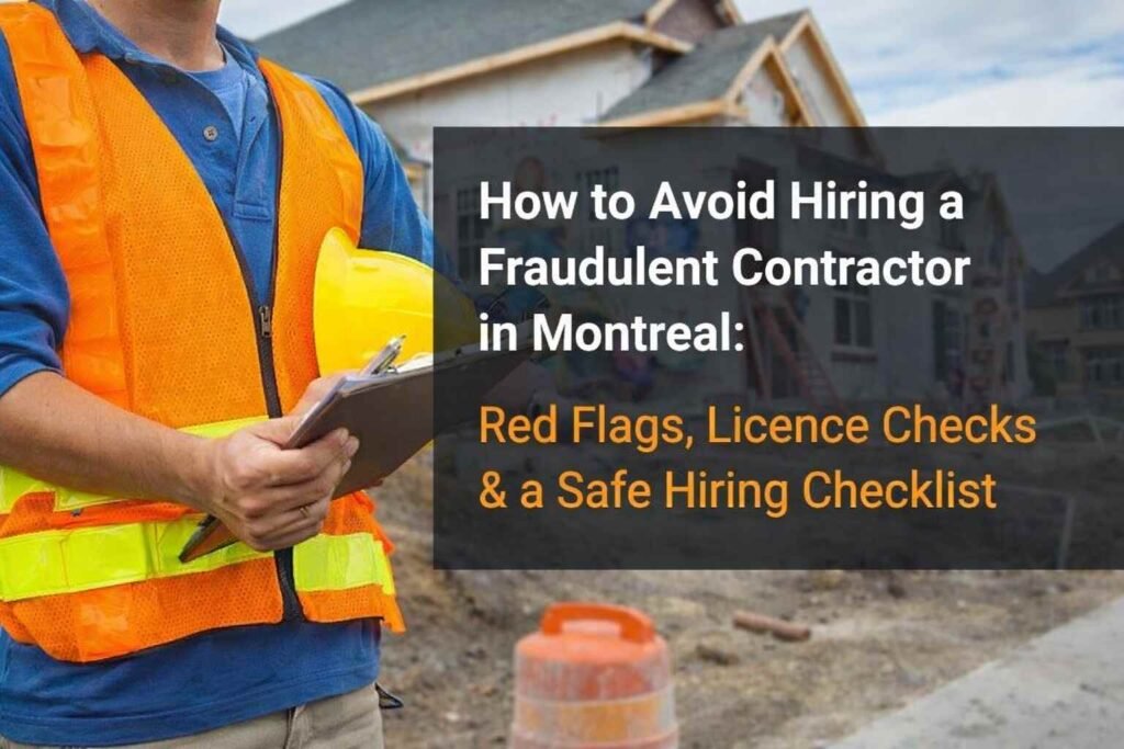 How to Avoid Hiring a Fraudulent Contractor in Montreal | EST Services