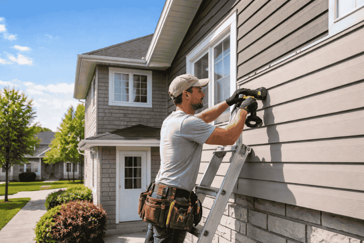 Exterior Siding Installation in Montreal